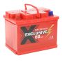 Автомобильный аккумулятор EXCLUSIVE 6СТ-60 60А/ч-12V стартовый EN500 европейские прямая 242x175x190